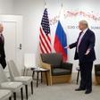 Reunión entre Vladímir Putin y Donald TRump en un aparte de la cumbre del G-20 que tuvo lugar en Osaka.