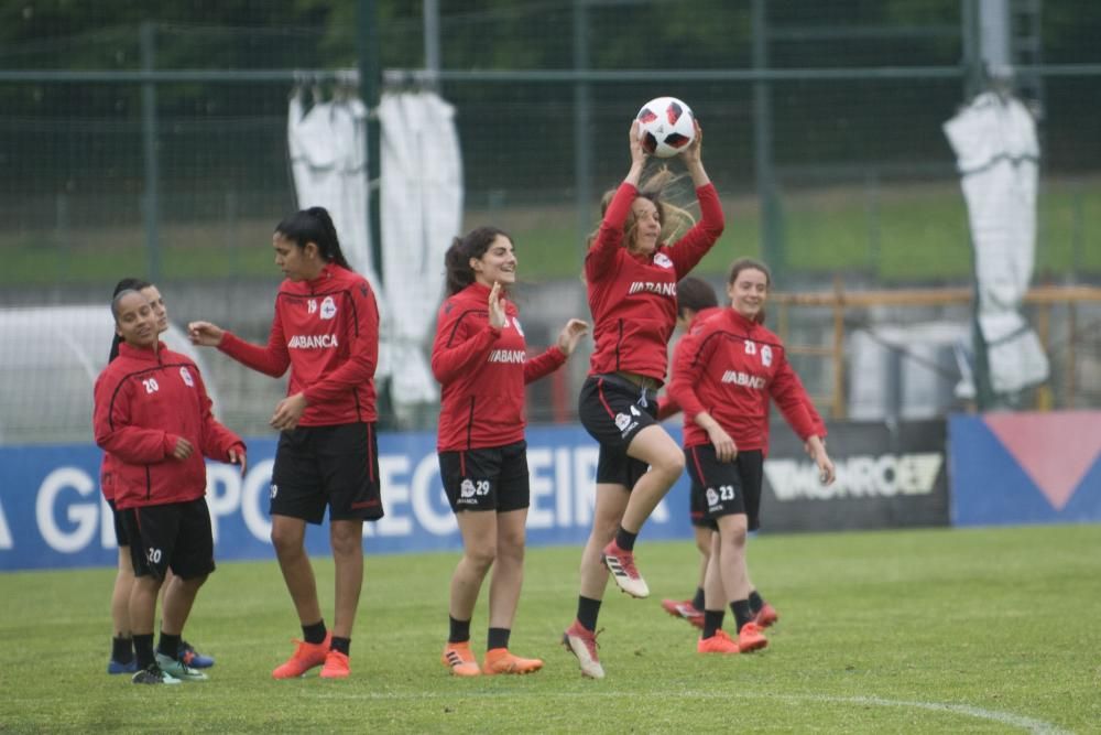 El Dépor Abanca prepara el partido del Femarguín