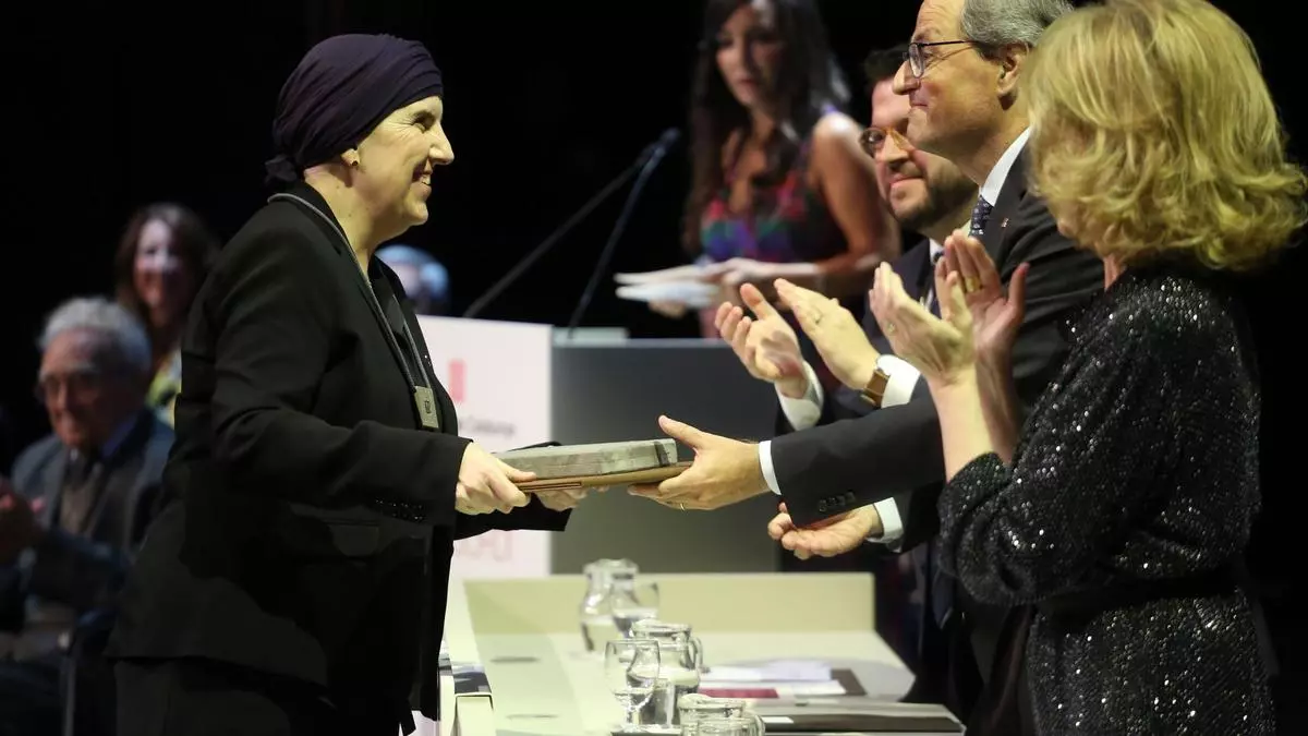 Fallece Montserrat Úbeda, referente de la catalanidad y alma de Ona Llibres