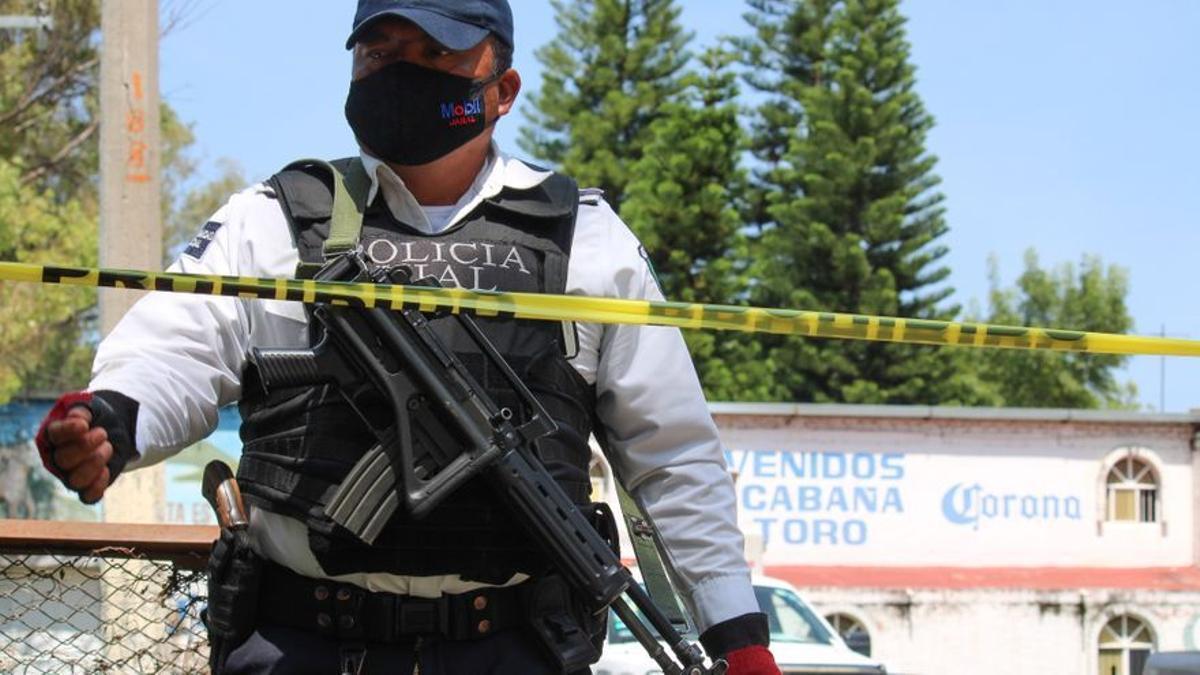 Un agente de la policía mexicana.