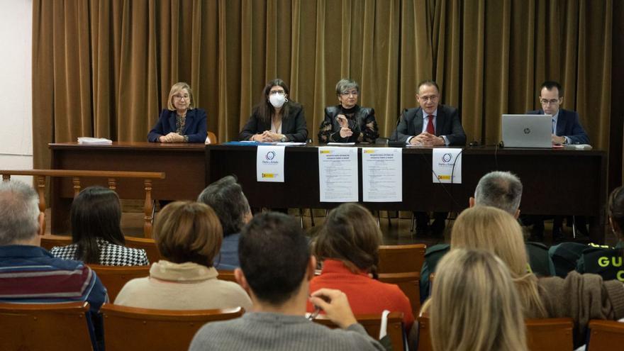 Teresa Peral, Elena Hernández, Marisa Manso, Ángel Blanco y Miguel García. | Jose Luis Fernández