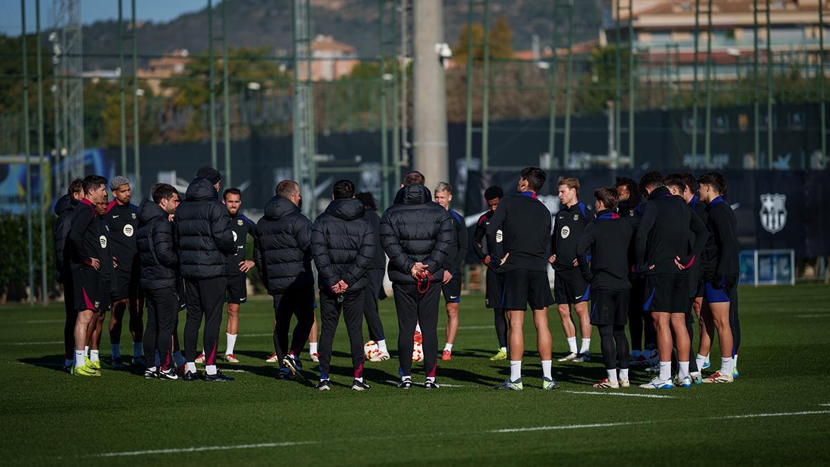 Así ha sido el entrenamiento del FC Barcelona