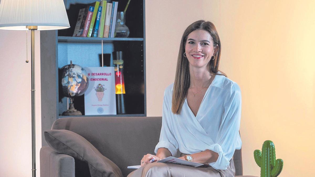 La psicóloga grancanaria Nayara Ortega.