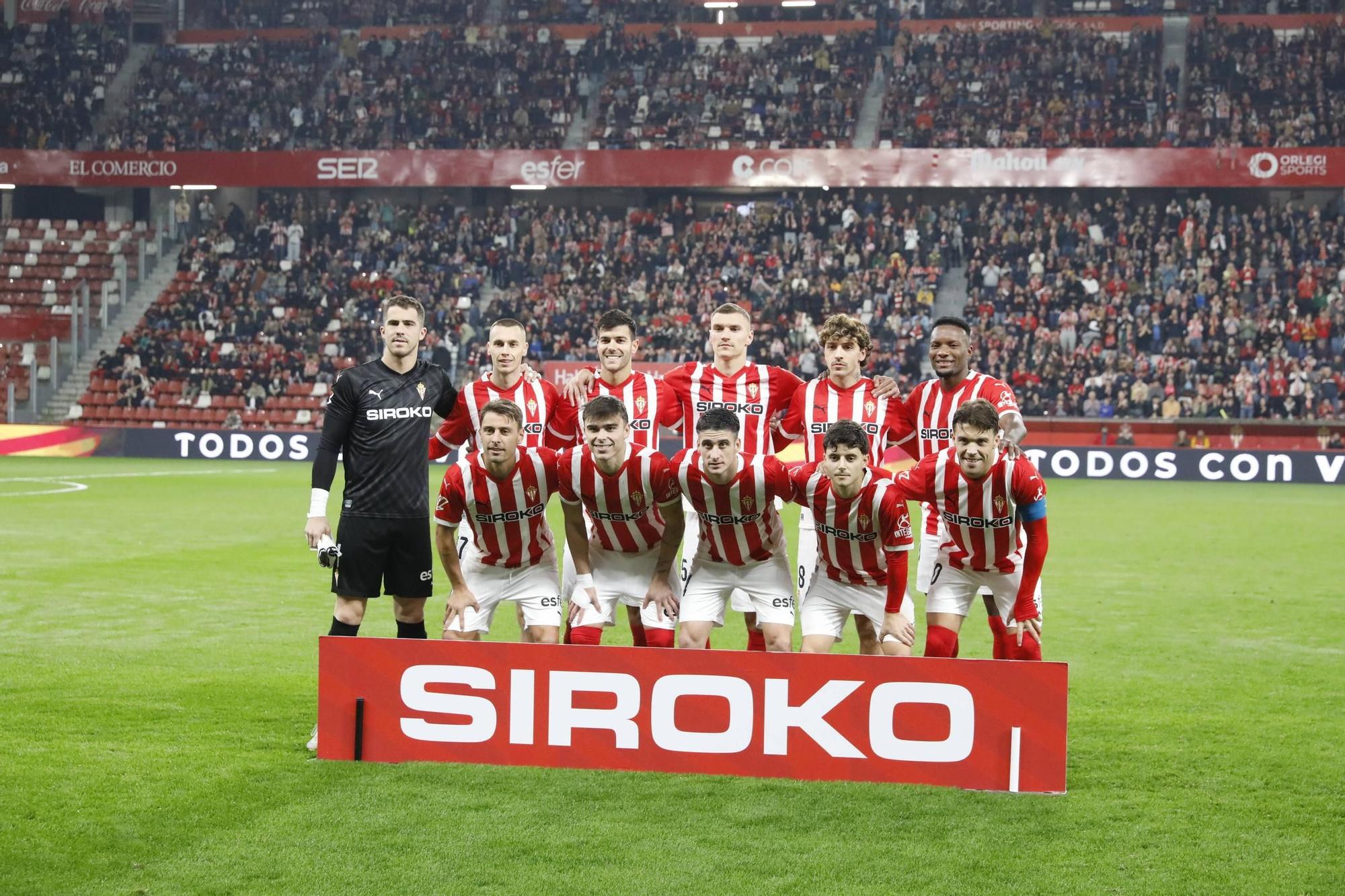 Así fue el partido Sporting-Granada, en imágenes