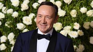 Fotografía de Kevin Spacey en junio de 2017 en los Tony Awards, en Nueva York. 