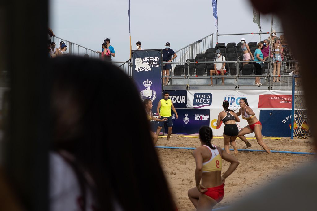 Campeonato de balonmano playa en La Manga