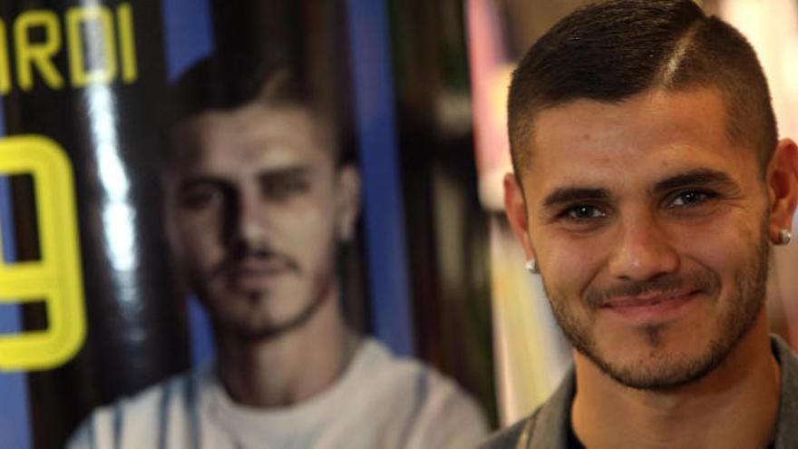 Icardi, en el punto de mira de la Camorra.