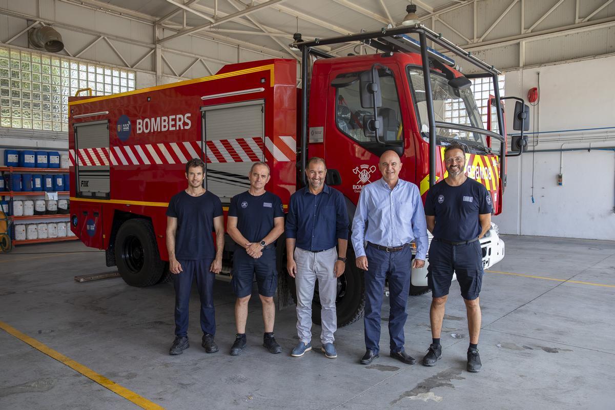 Galería: imágenes de la nueva bomba nodriza de los Bomberos de Ibiza