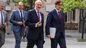 El conseller de Acción Exterior, Jaume Duch, y el president Salvador Illa en una imagen reciente.