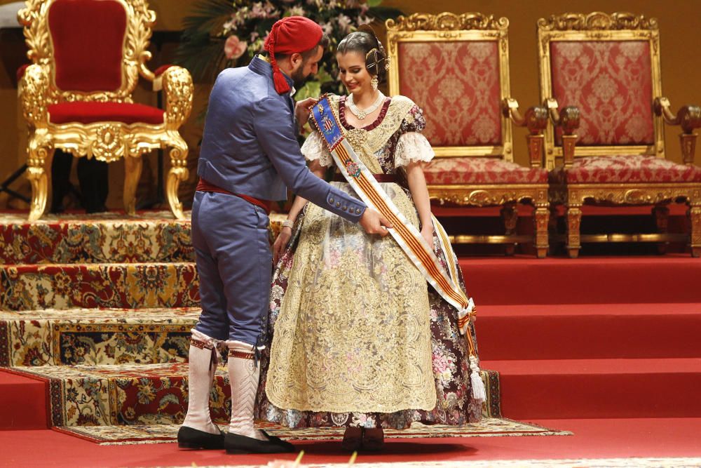 Exaltación de Raquel Alario como Fallera Mayor de Valencia 2017