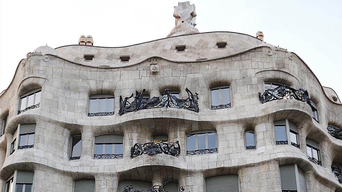 El edificio de la Pedrera.