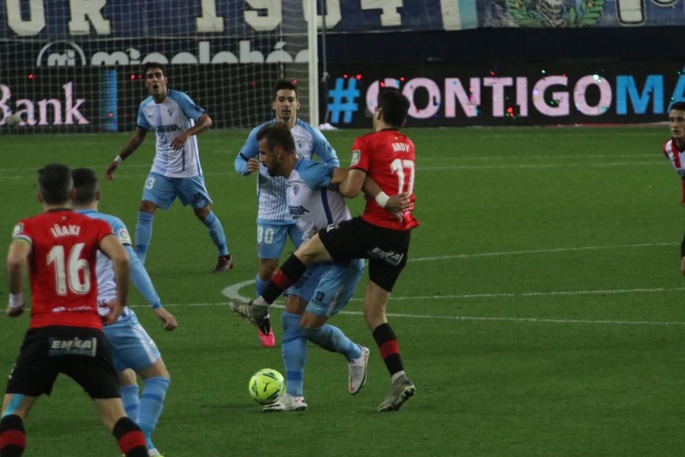 Partido de la Liga SmartBank: Málaga CF - Logroñés.