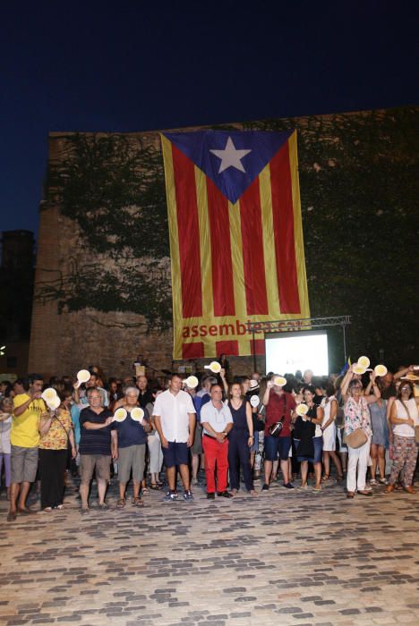 Assaig de la Diada a Girona