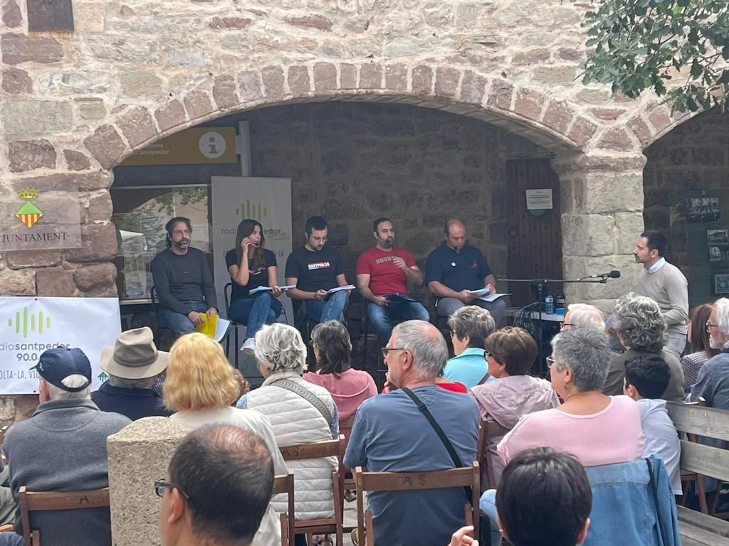 Debat de candidats eleccions municipals Santpedor