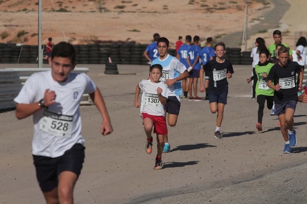 Cross Escolar Cartagena en el Circuito de Velocida