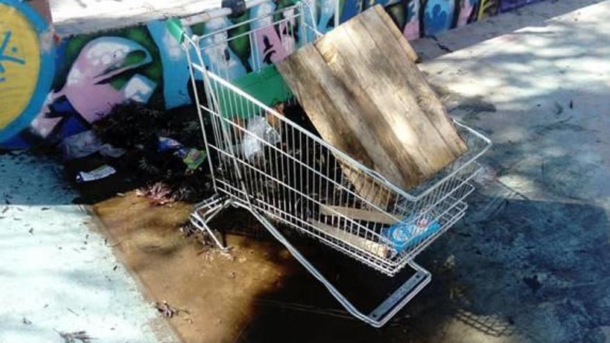 Quejas por  el mal estado del «skatepark»