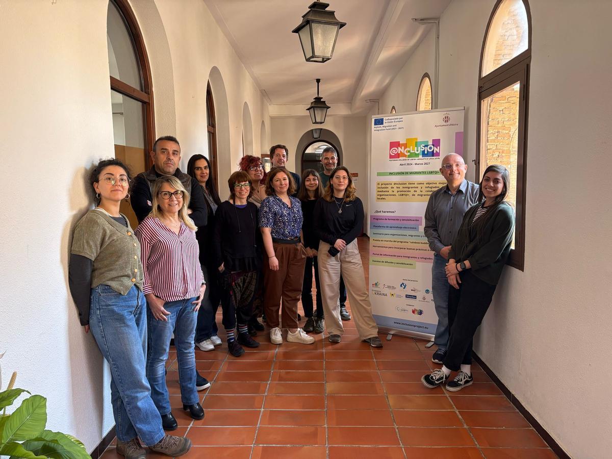 Alzira acull als socis europeus del projecte @nclusion.