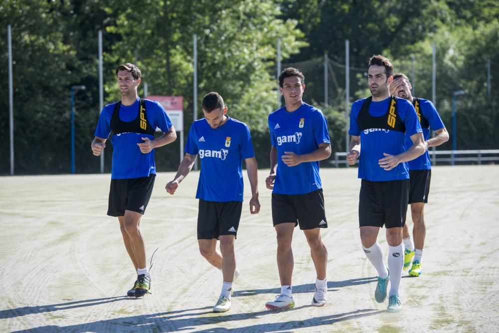 Entrenamiento del Real Oviedo