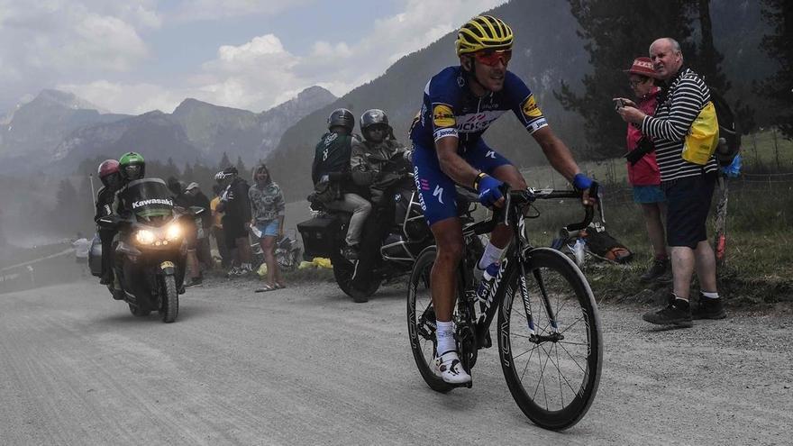 Alaphilippe gana en la primera llegada a los Alpes