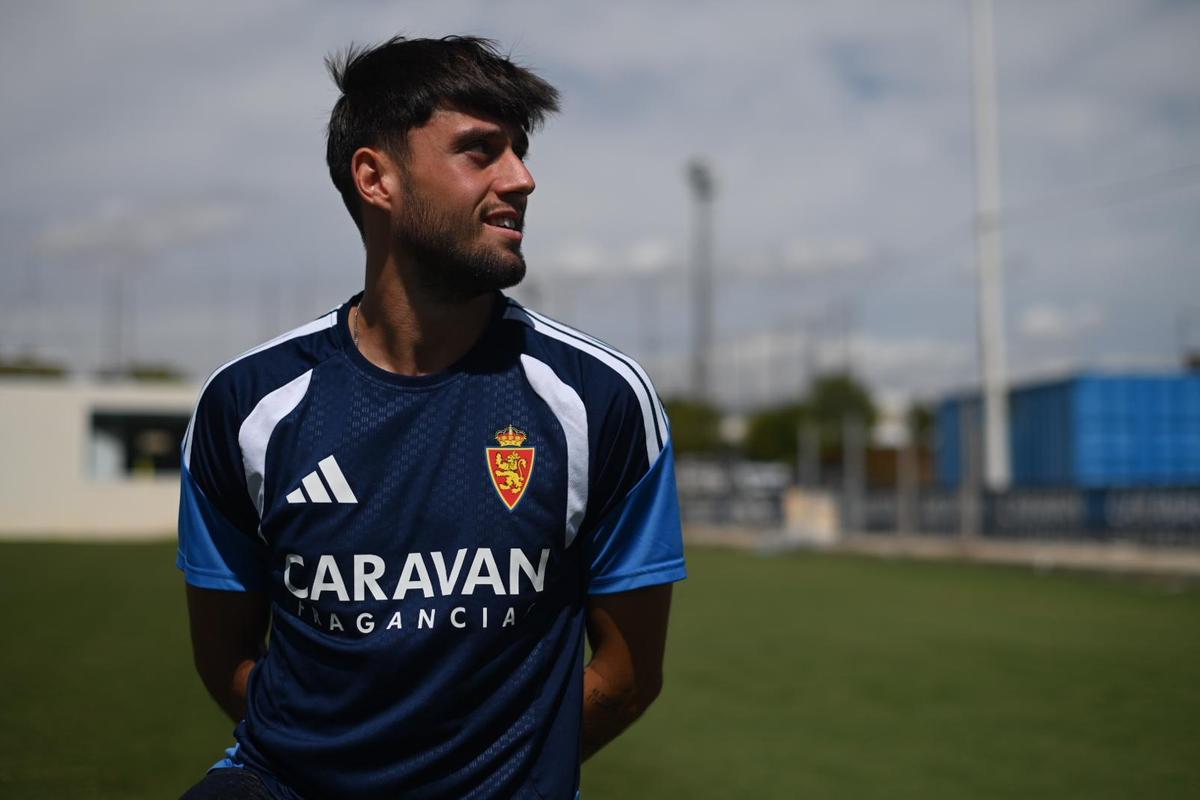 Jaume Jardí habla de su llegada al Zaragoza y de sus expectativas en esta Liga.