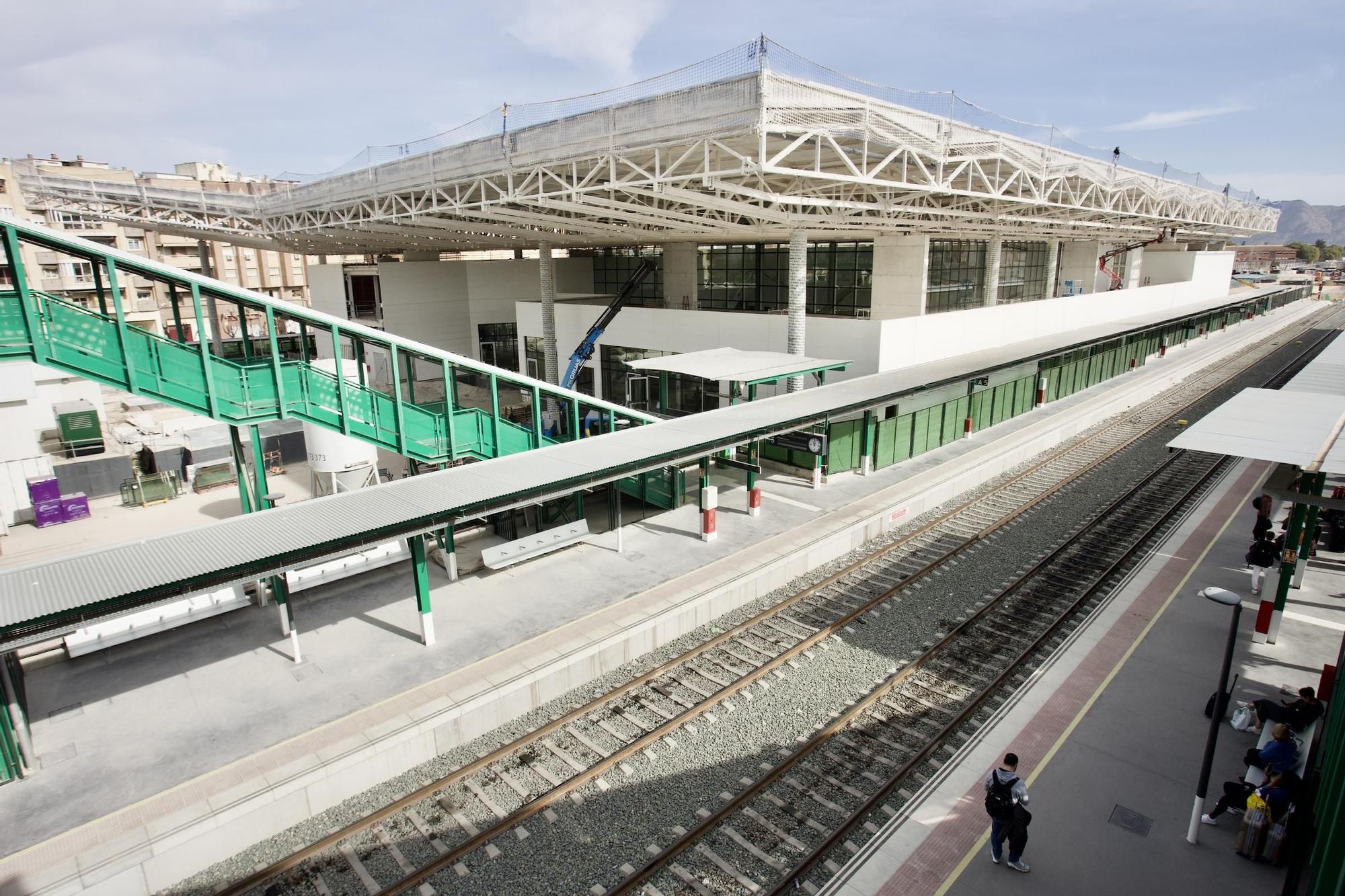 Así luce la nueva estación de Renfe en Murcia