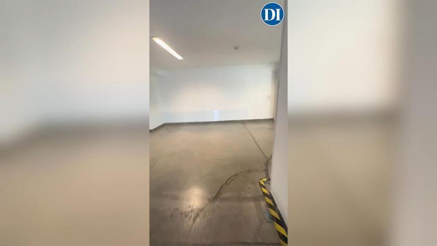 La puerta de personal del hospital Can Misses de Ibiza está abierta las 24 horas los 7 días de la semana.