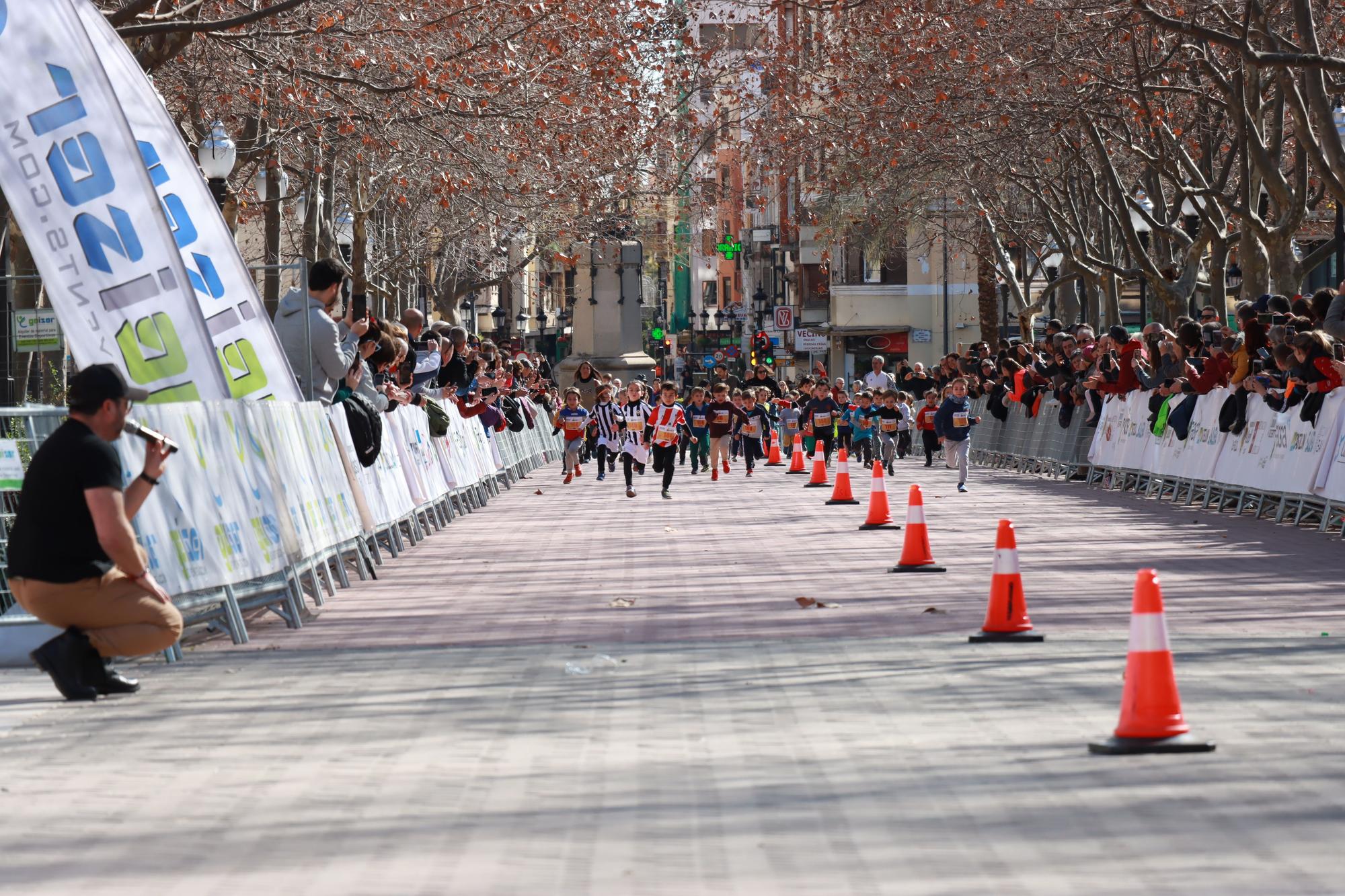 Las mejores imágenes de la maratón infantil en Castelló