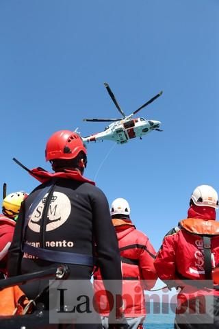 Simulacro de Salvamento Marítimo en Cartagena