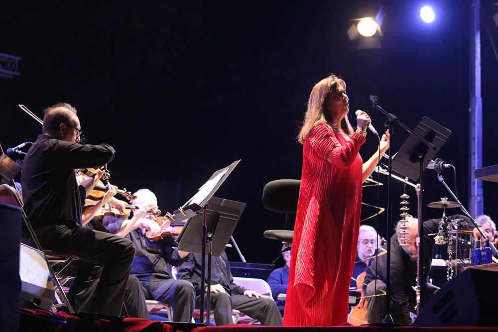 Maria del Mar Bonet y la Orquestra Simfònica de Balears, en Ibiza.
