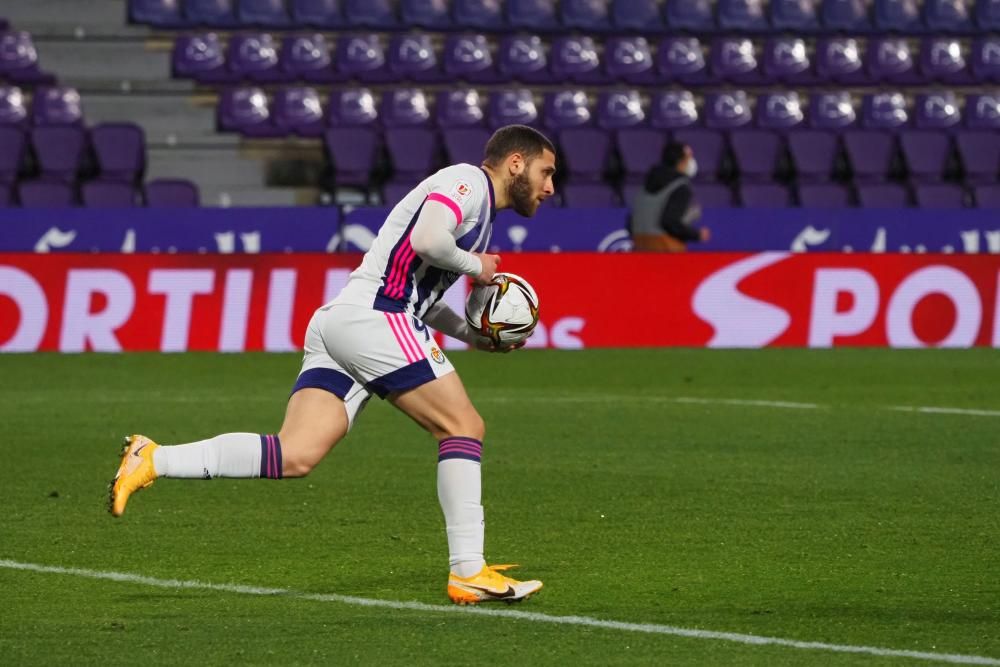 Las mejores imágenes del Valladolid - Levante en Copa del Rey