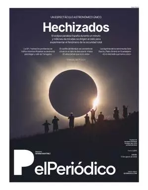 La portada de EL PERIÓDICO del 13 de agosto de 2026