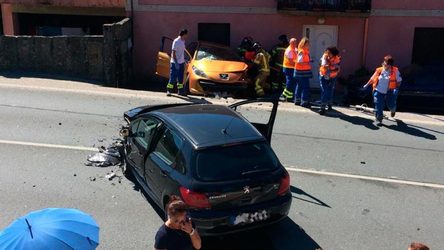 Accidente esta tarde. // FdV