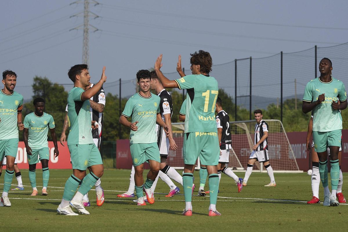 Les imatges del partit amistós entre el Girona i el Castelló