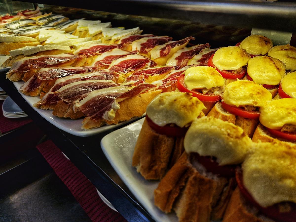 Manjares en forma de aperitivos.