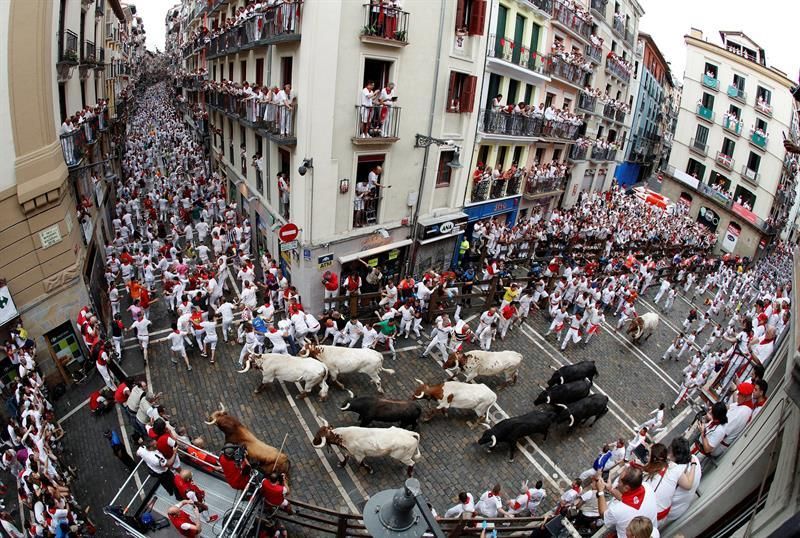 Primer encierro de los Sanfermines 2019