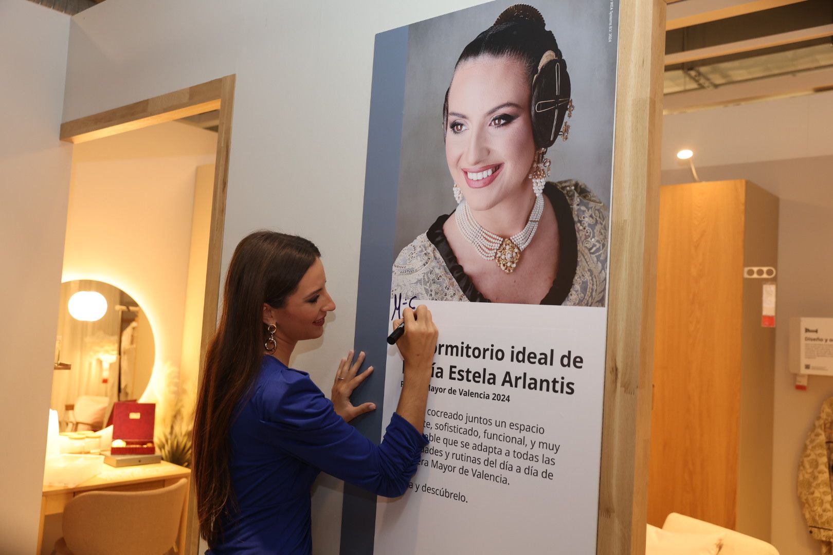 Así es la habitacion Ikea de María Estela Arlandis