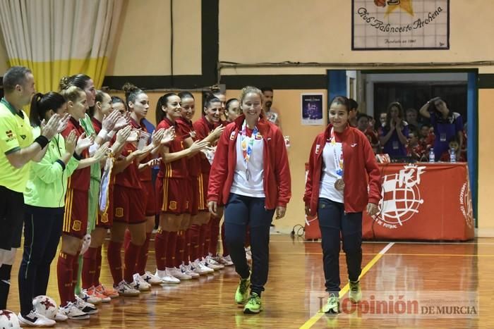 Fútbol sala femenino en Archena: España - Italia