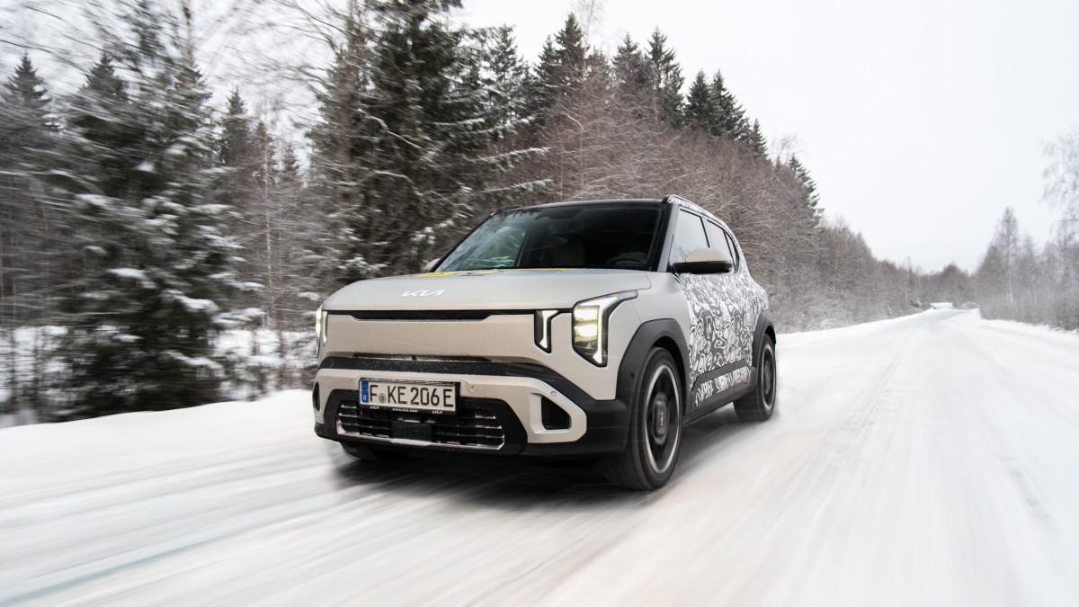 Test de frío extremo en Noruega con el Kia EV2
