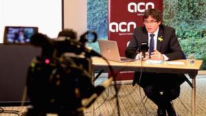  Puigdemont diu que val la pena ser investit, encara que sigui detingut.