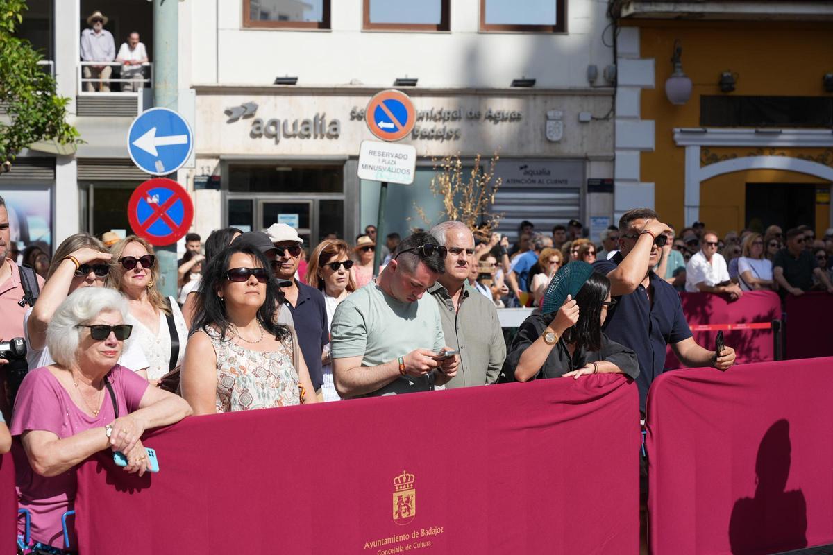 Galería | Así ha ido el izado de bandera por el Día de las Fuerzas Armadas en Badajoz