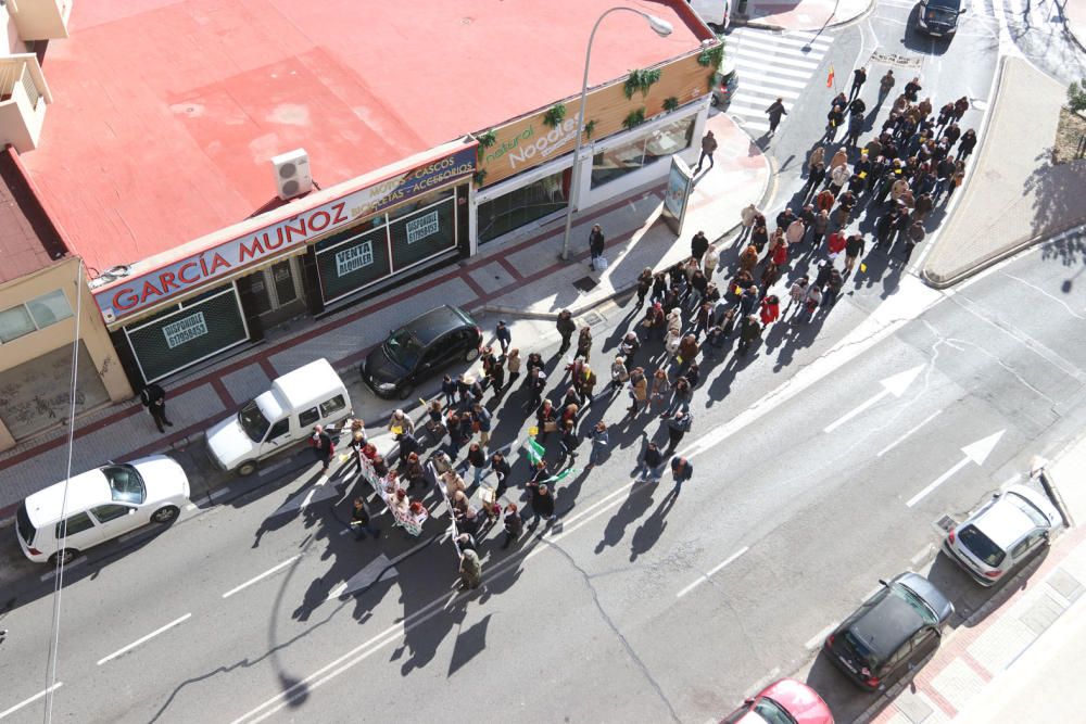 Protesta ciudadana por el tranvía al Civil