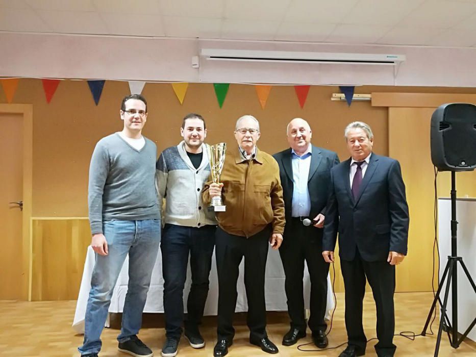 Entrega de premios de la Liga de Bolos Huertanos