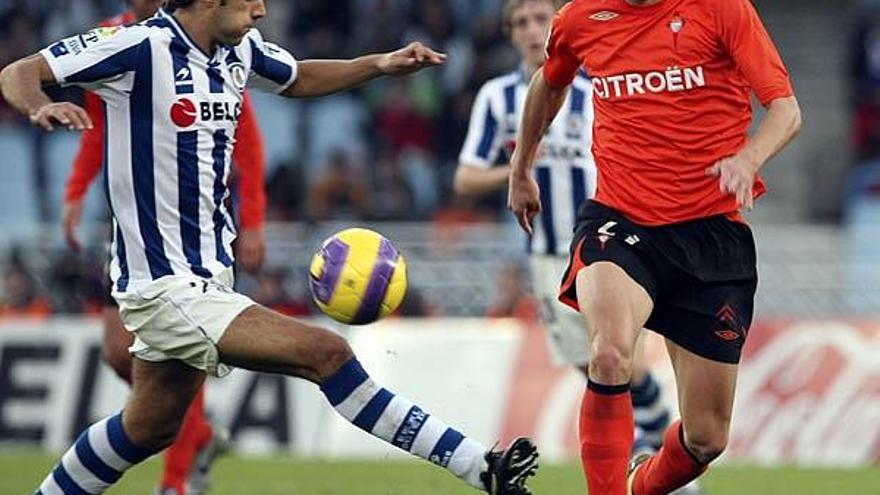 Rubén, durante un partido de la pasada temporada.