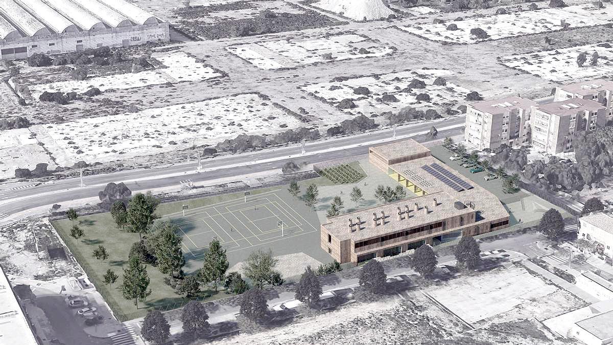 Imagen del proyecto del CEIP Intelhorce en Campanillas.