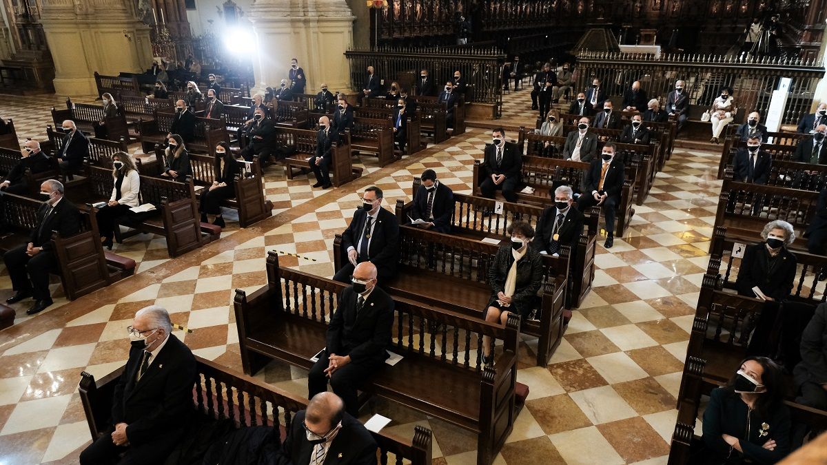 Misa de apertura de los actos del centenario de la Agrupación de Cofradías