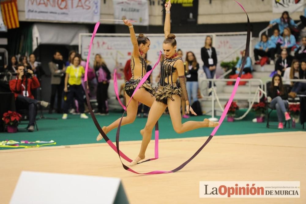 El Campeonato de España arranca en el Palacio de los Deportes con el Rítmica Pozuelo, Ruth Ritmo, Calpe, Praxis y Mabel como líderes