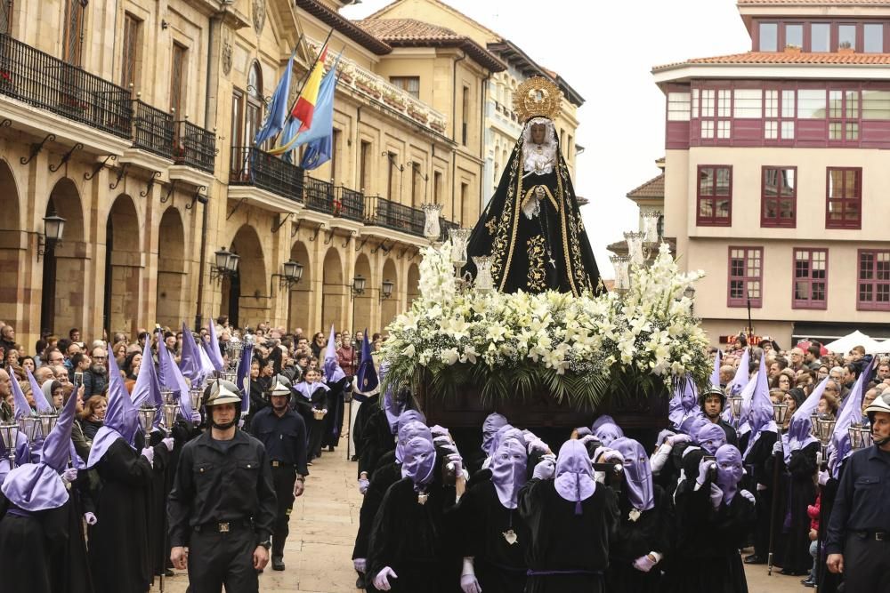 Procesión de la Soledad en Oviedo