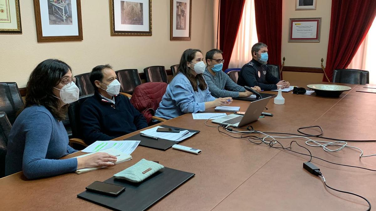 Reunión de coordinación del proyecto Viopet, al que está adherido el Ayuntamiento de Jumilla