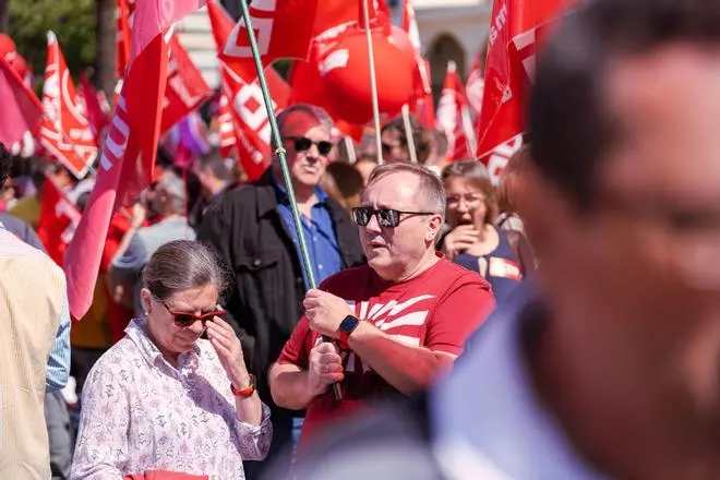 Así ha sido la manifestación del Primero de Mayo en Mérida