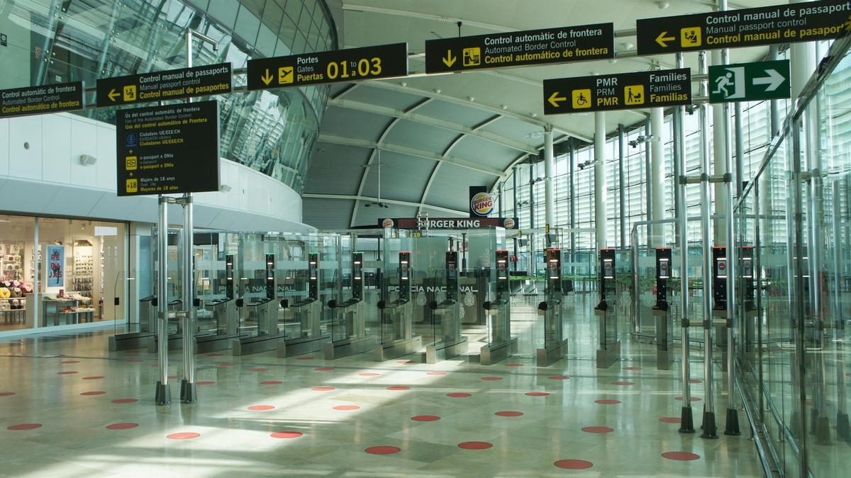 Imatge d’arxiu de l’aeroport de València.